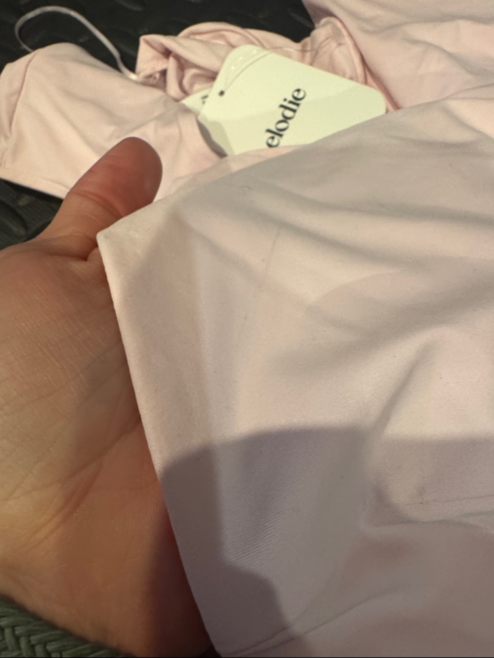 Elodie • NWT $58 USD square neck tee - Picture 2 of 3